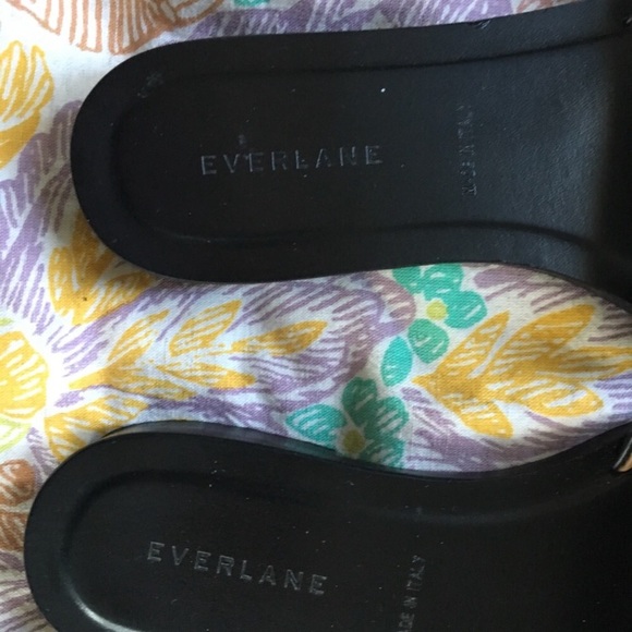 🚫SOLD🚫 Everlane black leather slide sandals - Picture 5 of 7